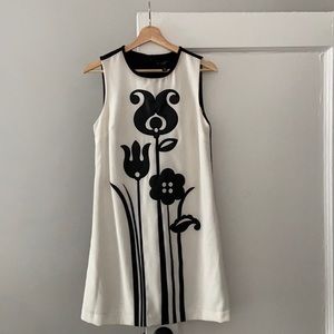 Victoria Beckham for Target Black and White Dress